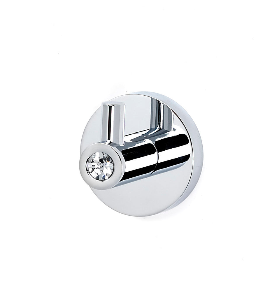 Alno C8380-PC: Swarovski Crystal Robe Hook - Polished Chrome