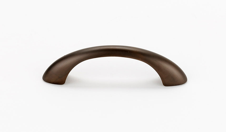 Alno C855-3-CHBRZ: 3 1" cc 855 Series Arch Cabinet Pull - Chocolate Bronze