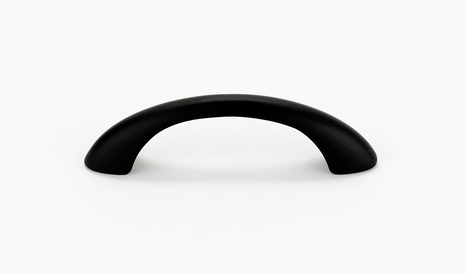 Alno C855-3-MB: 3" cc 855 Series Arch Cabinet Pull - Matte Black