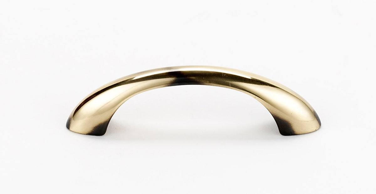 Alno C855-3-PA: 3" cc 855 Series Arch Cabinet Pull - Polished Antique