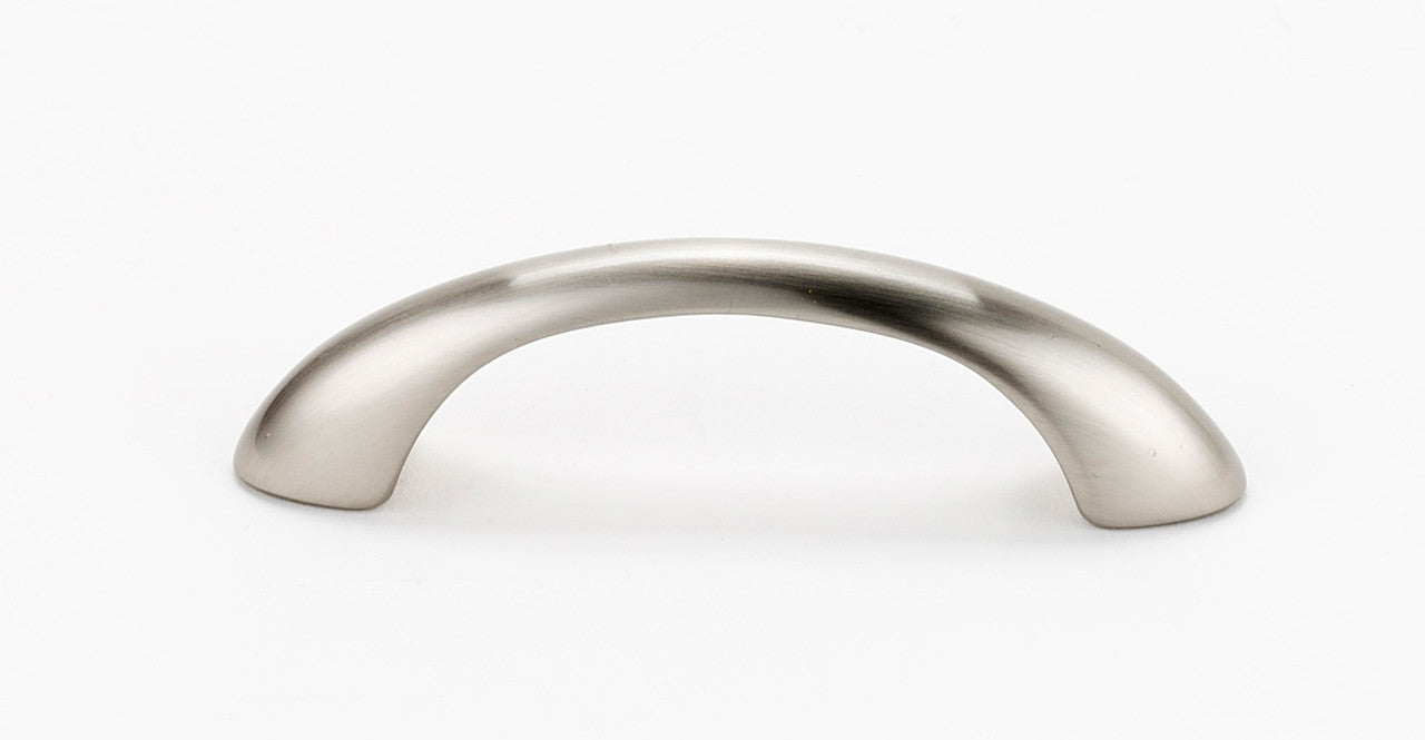 Alno C855-3-SN: 3" cc 855 Series Arch Cabinet Pull - Satin Nickel