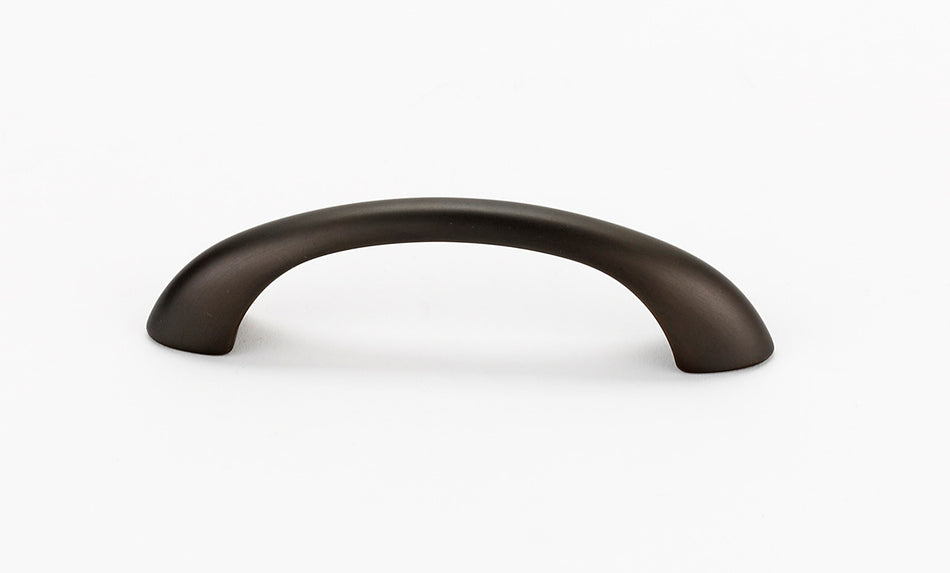Alno C855-35-CHBRZ: 3-1/2" cc 855 Arch Cabinet Pull - Chocolate Bronze