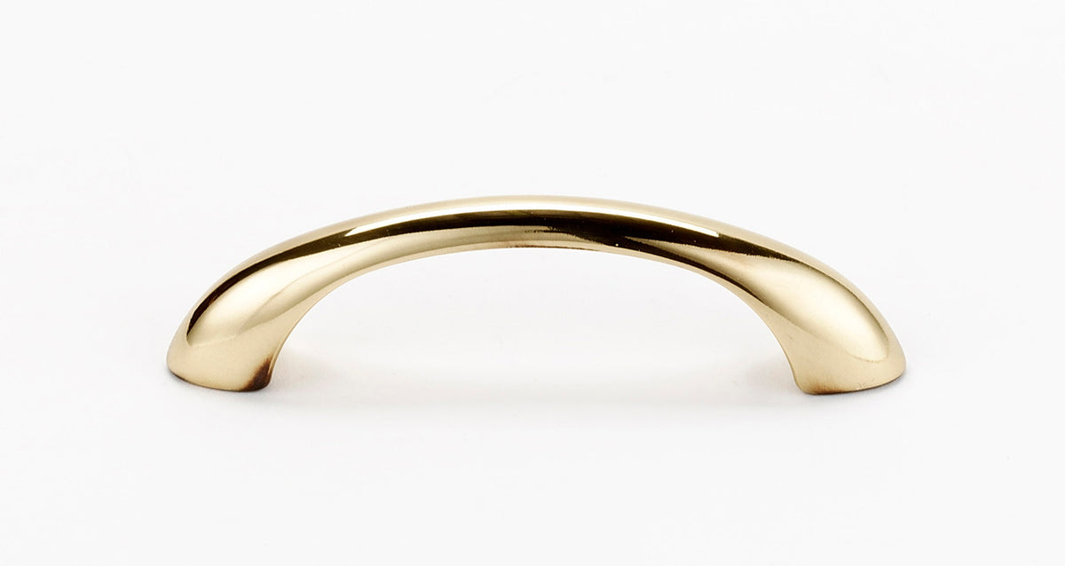 Alno C855-35-PA: 3-1/2" cc 855 Series Arch Cabinet Pull - Polished Antique