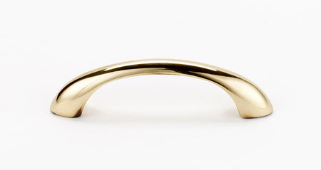 Alno C855-35-PA: 3-1/2" cc 855 Series Arch Cabinet Pull - Polished Antique