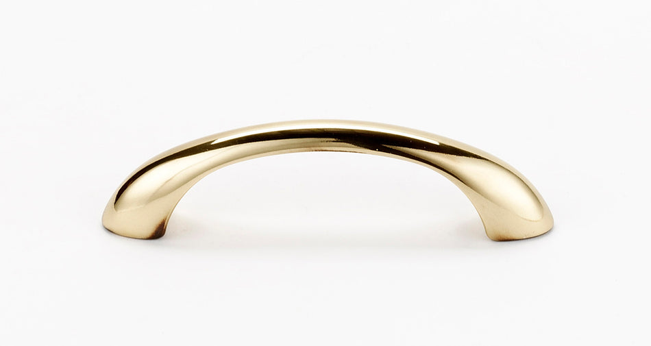 Alno C855-35-PA: 3-1/2" cc 855 Series Arch Cabinet Pull - Polished Antique