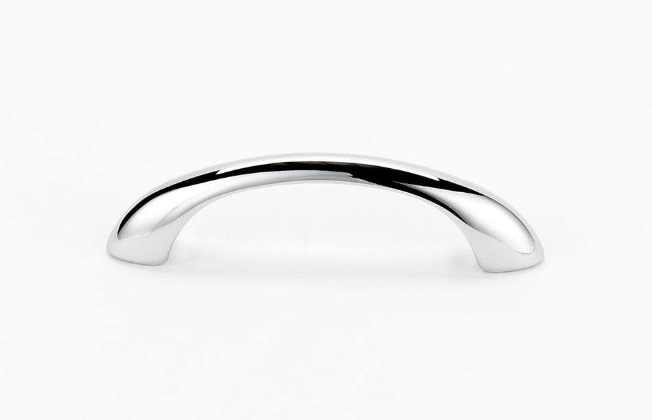 Alno C855-35-PC: 3-1/2" cc 855 Series Arch Cabinet Pull - Polished Chrome
