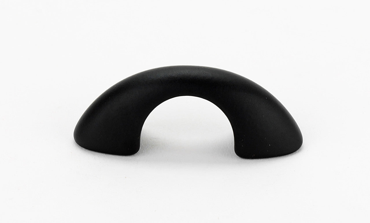 Alno C855-MB: 1-1/2" cc 855 Series Arch Cabinet Pull - Matte Black