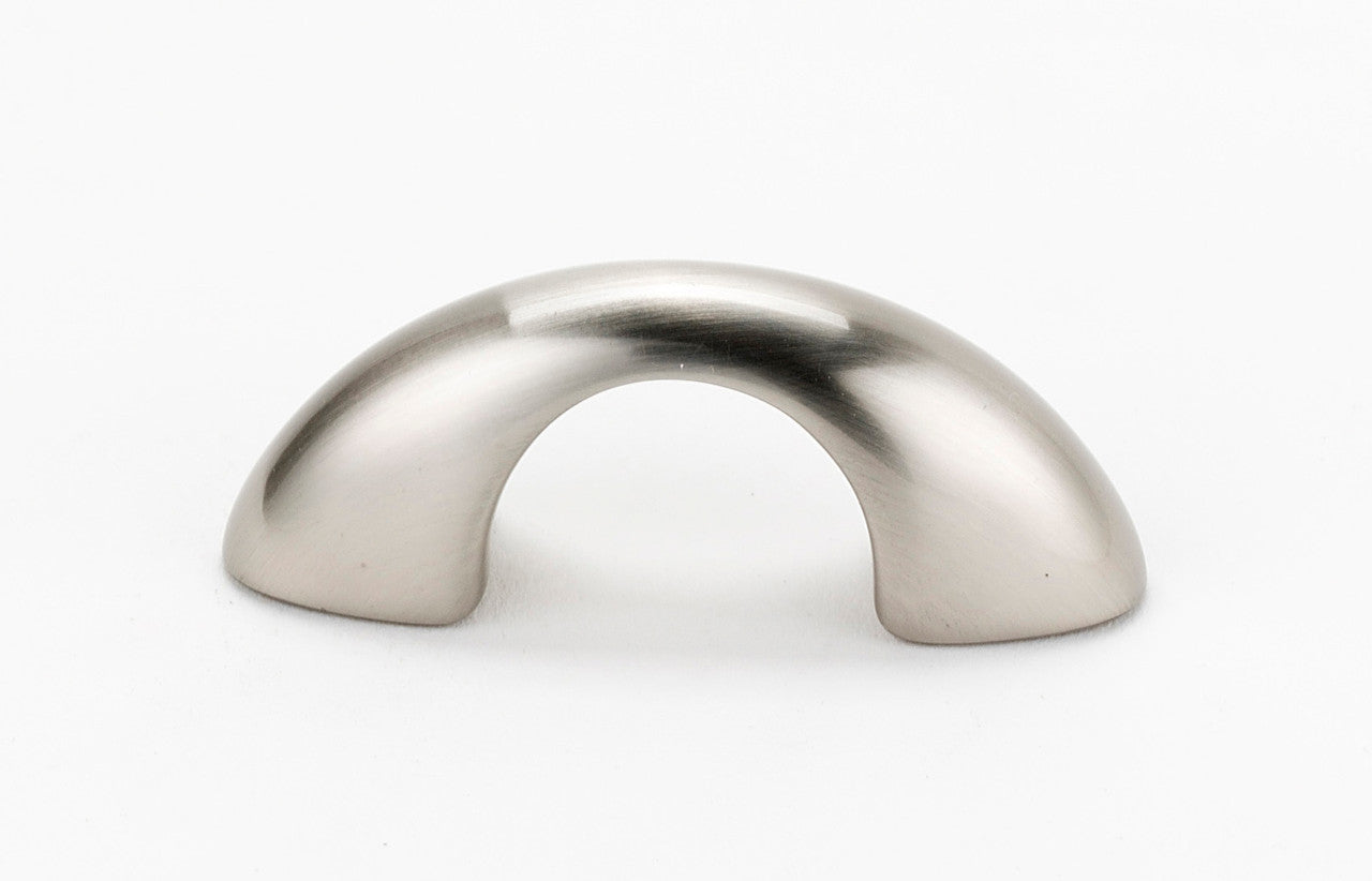 Alno C855-SN: 1-1/2" cc 855 Series Arch Cabinet Pull - Satin Nickel