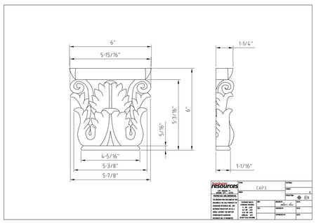 Specification Drawing