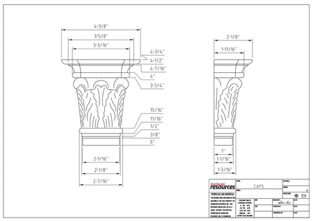 Specification Drawing