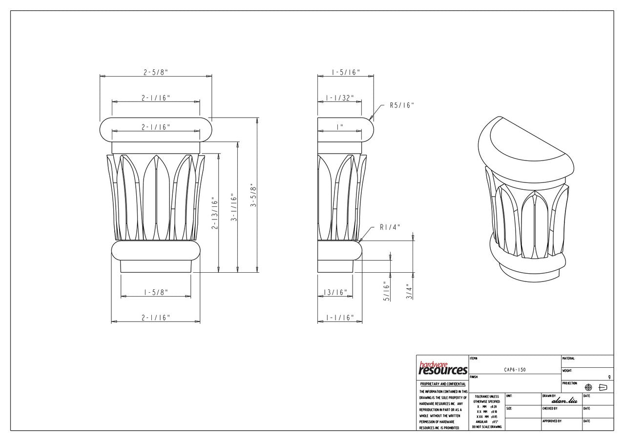 Specification Drawing