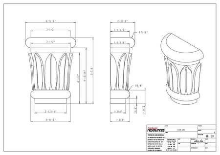 Specification Drawing