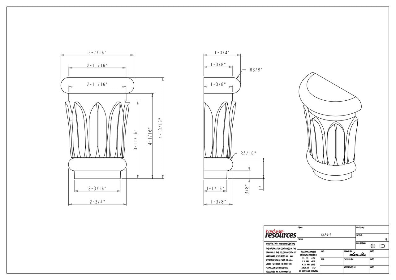 Specification Drawing