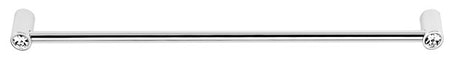 Alno CD715-12-PC: 12" cc Swarovski Crystal Appliance Pull - Polished Chrome