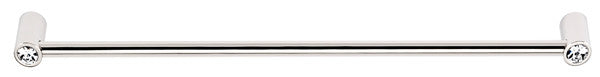 Alno CD715-12-PN: 12" cc Swarovski Crystal Appliance Pull - Polished Nickel
