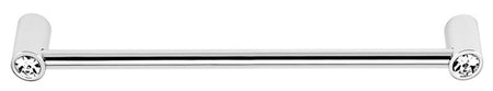 Alno CD715-8-PC: 8" cc Swarovski Crystal Appliance Pull - Polished Chrome