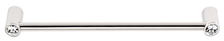 Alno CD715-8-PN: 8" cc Swarovski Crystal Appliance Pull - Polished Nickel