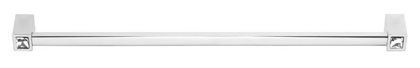Alno CD718-12-PC: 12" cc Swarovski Crystal Appliance Pull - Polished Chrome