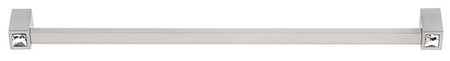 Alno CD718-12-SN: 12" cc Swarovski Crystal Appliance Pull - Satin Nickel