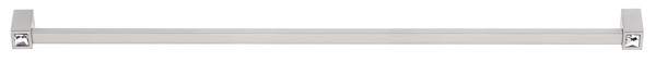 Alno CD718-18-SN: 18" cc Swarovski Crystal Appliance Pull - Satin Nickel