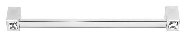 Alno CD718-8-PC: 8" cc Swarovski Crystal Appliance Pull - Polished Chrome
