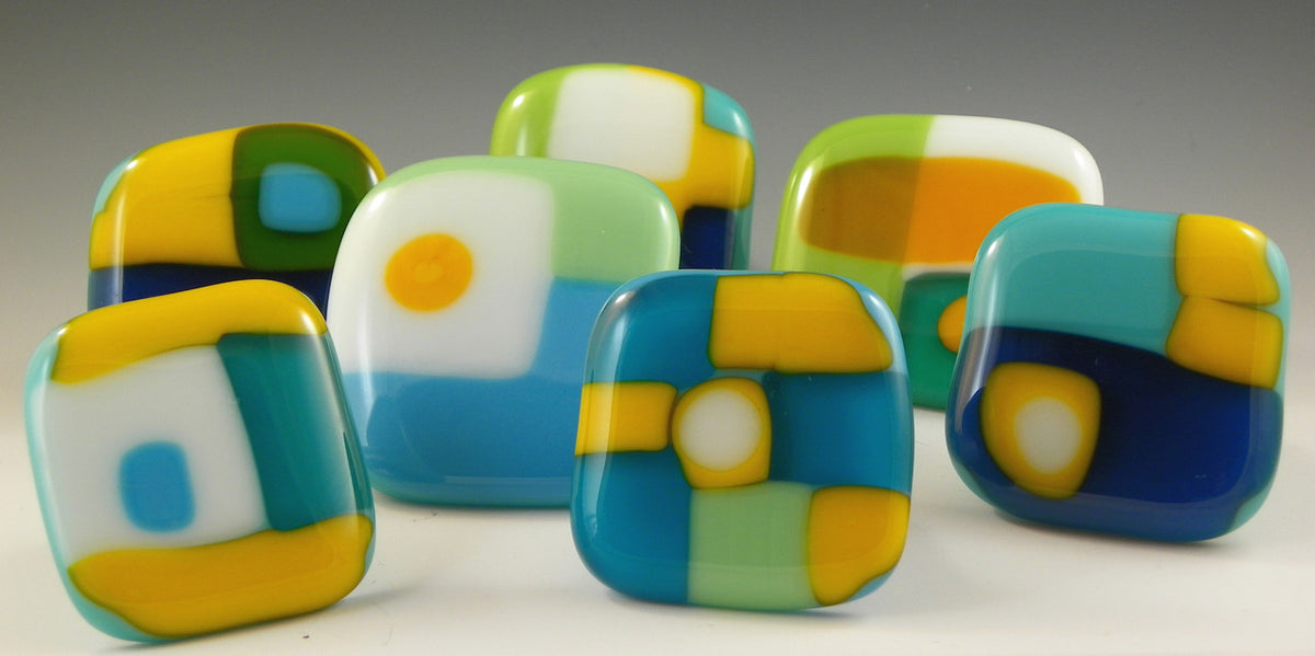 Grace White CFB: ColorForms B Cabinet Knob - Multicolor