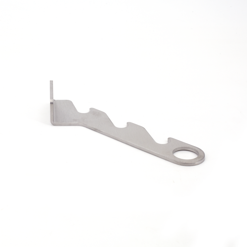 Sugatsune CK-120L: 120mm Hanger Bracket - Satin Stainless Steel