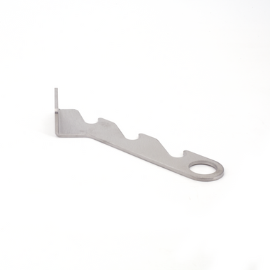 Sugatsune CK-120L: 120mm Hanger Bracket - Satin Stainless Steel
