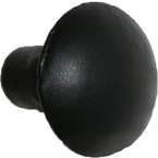 Acorn CL1BP: 5/8" Round Clavos - Smooth Black Iron