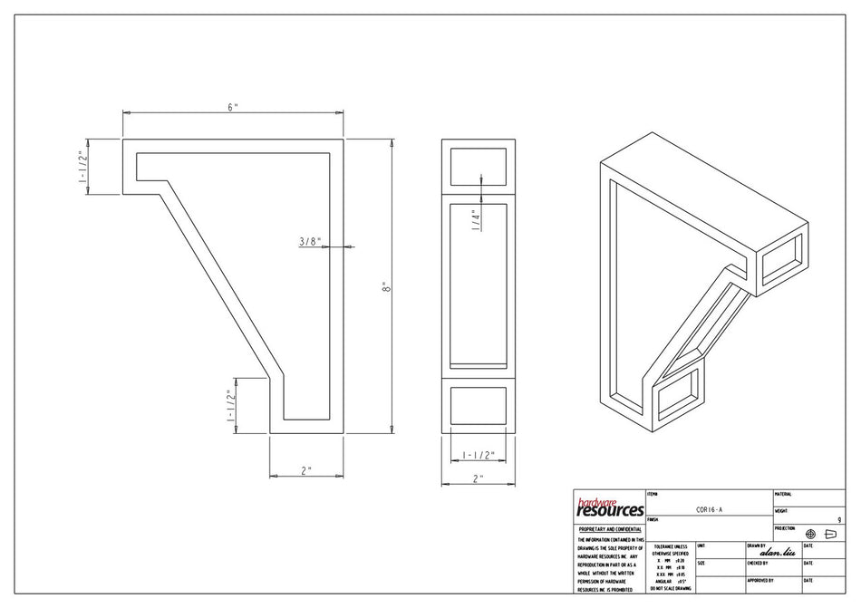 Specification Drawing