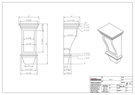 Specification Drawing