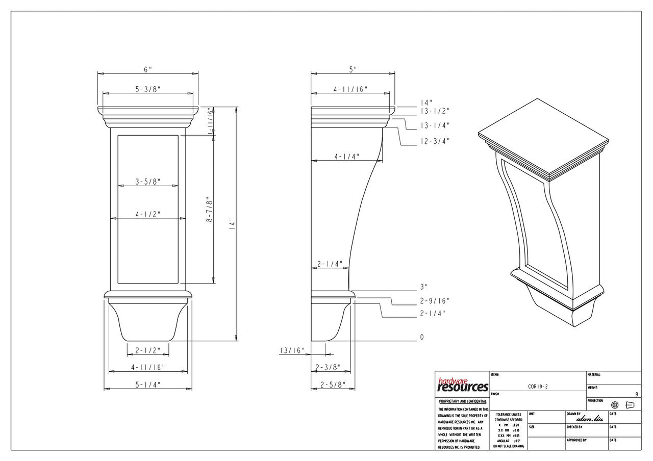 Specification Drawing
