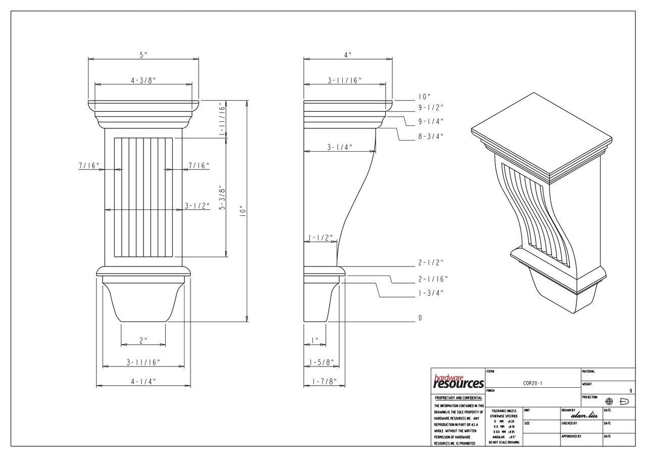 Specification Drawing