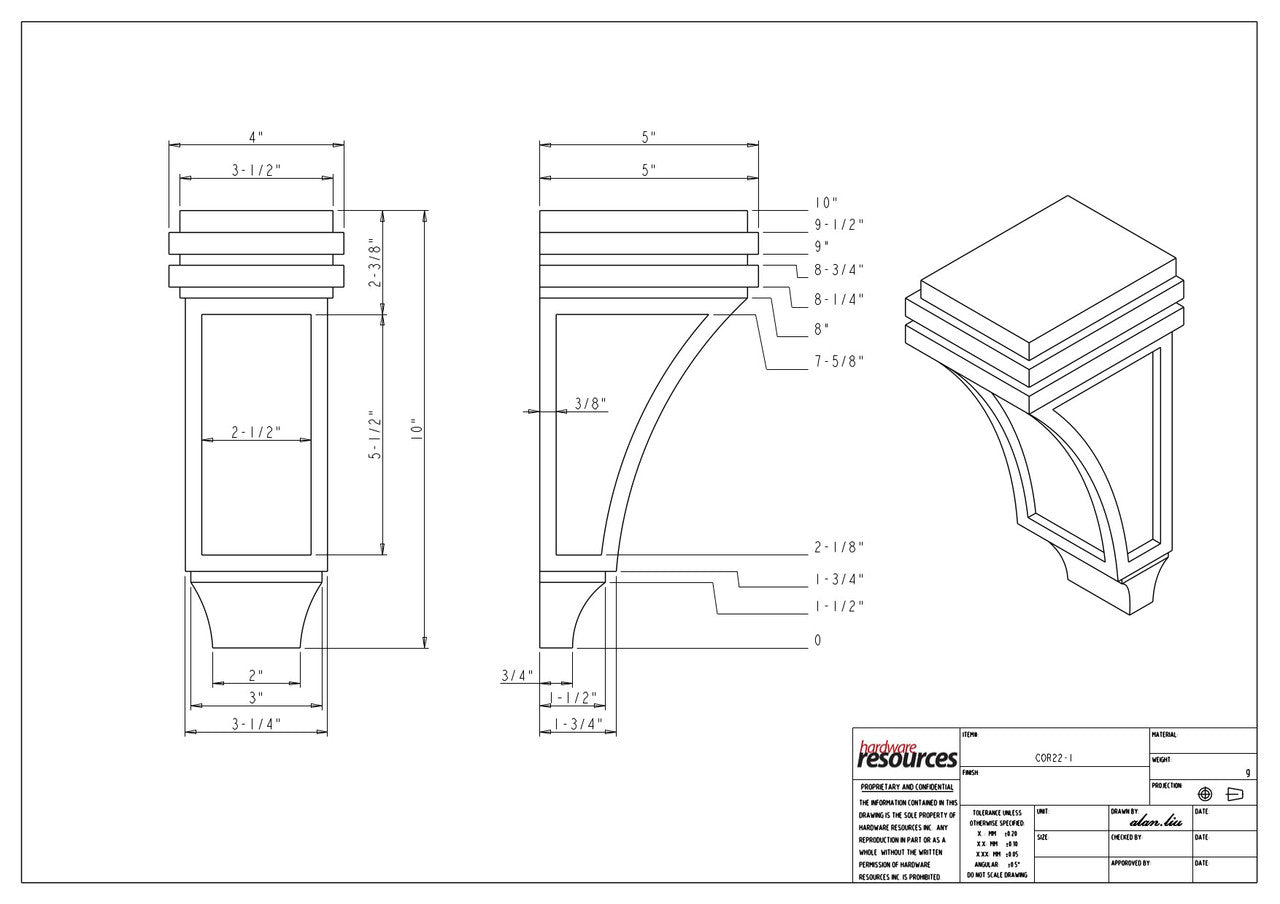 Specification Drawing