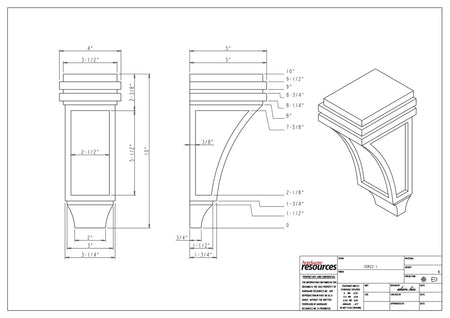 Specification Drawing