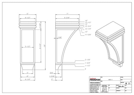 Specification Drawing
