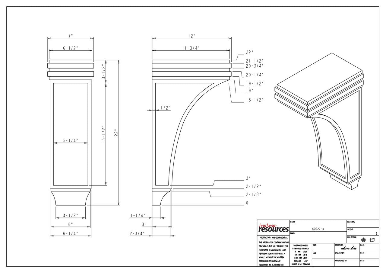 Specification Drawing