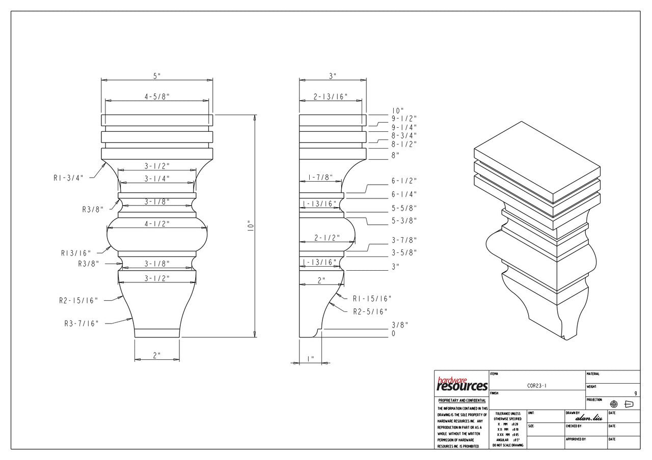 Specification Drawing