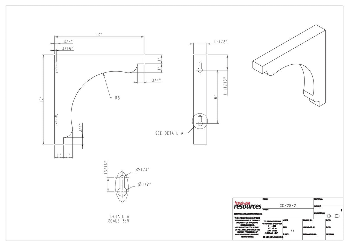 Specification Drawing