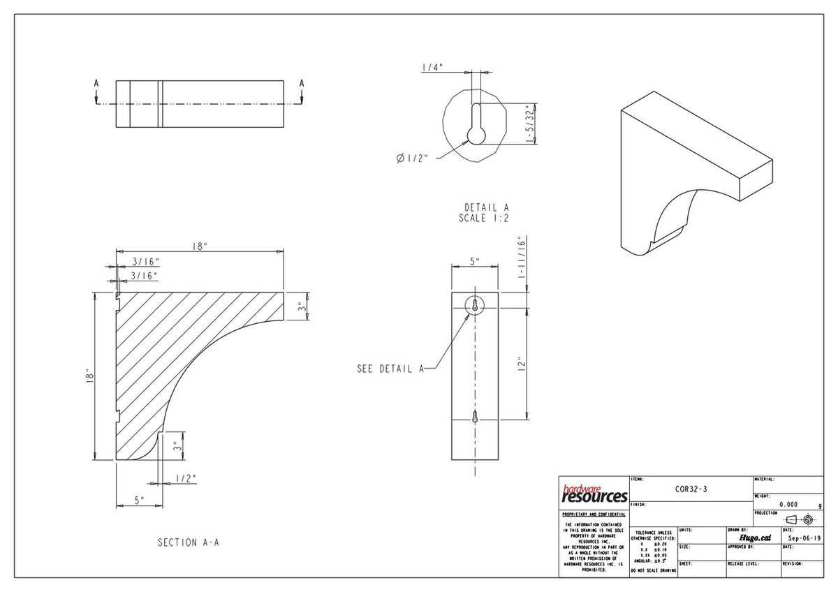 Specification Drawing