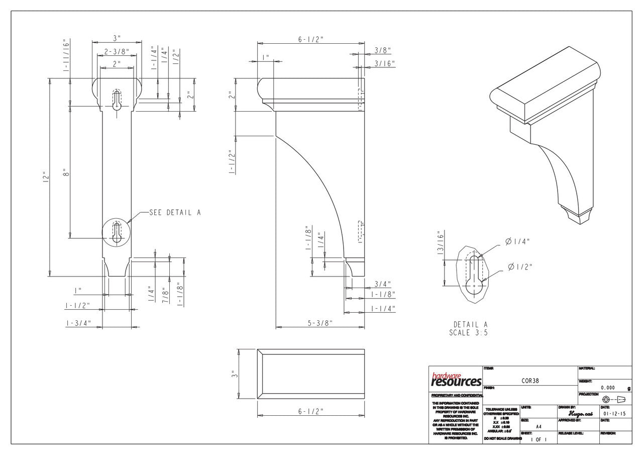 Specification Drawing