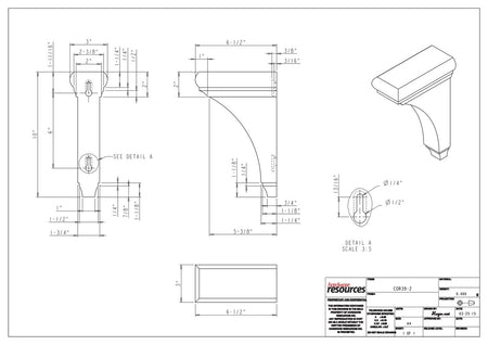 Specification Drawing