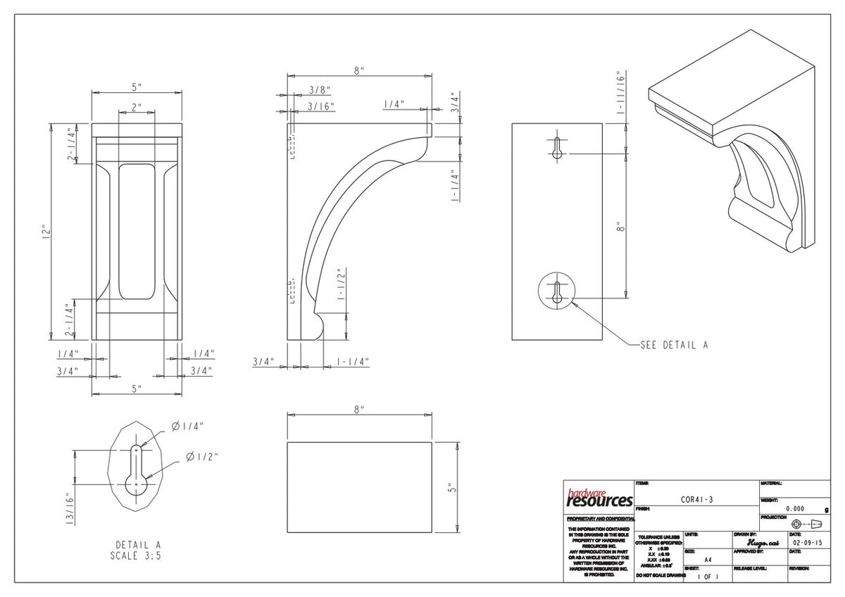 Specification Drawing