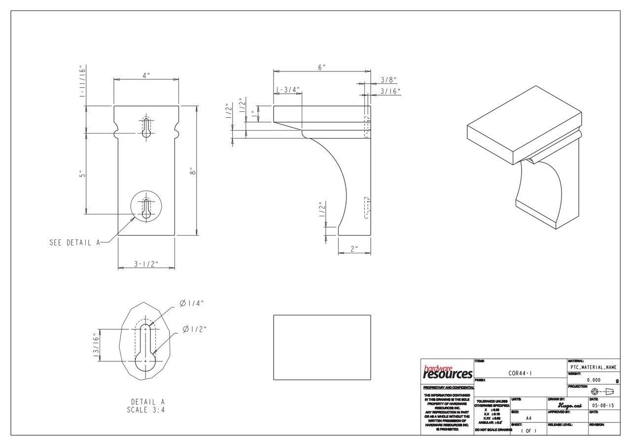 Specification Drawing