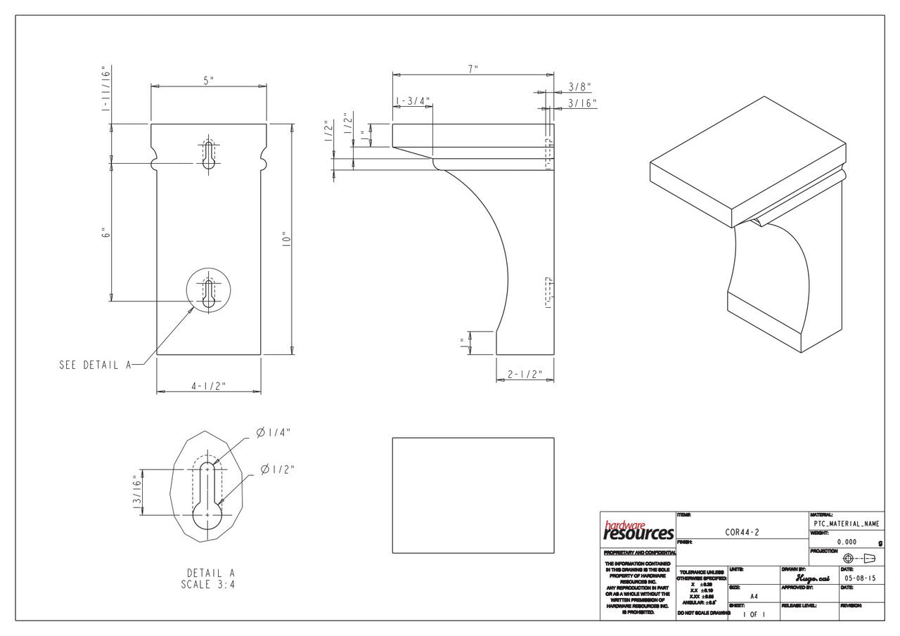 Specification Drawing