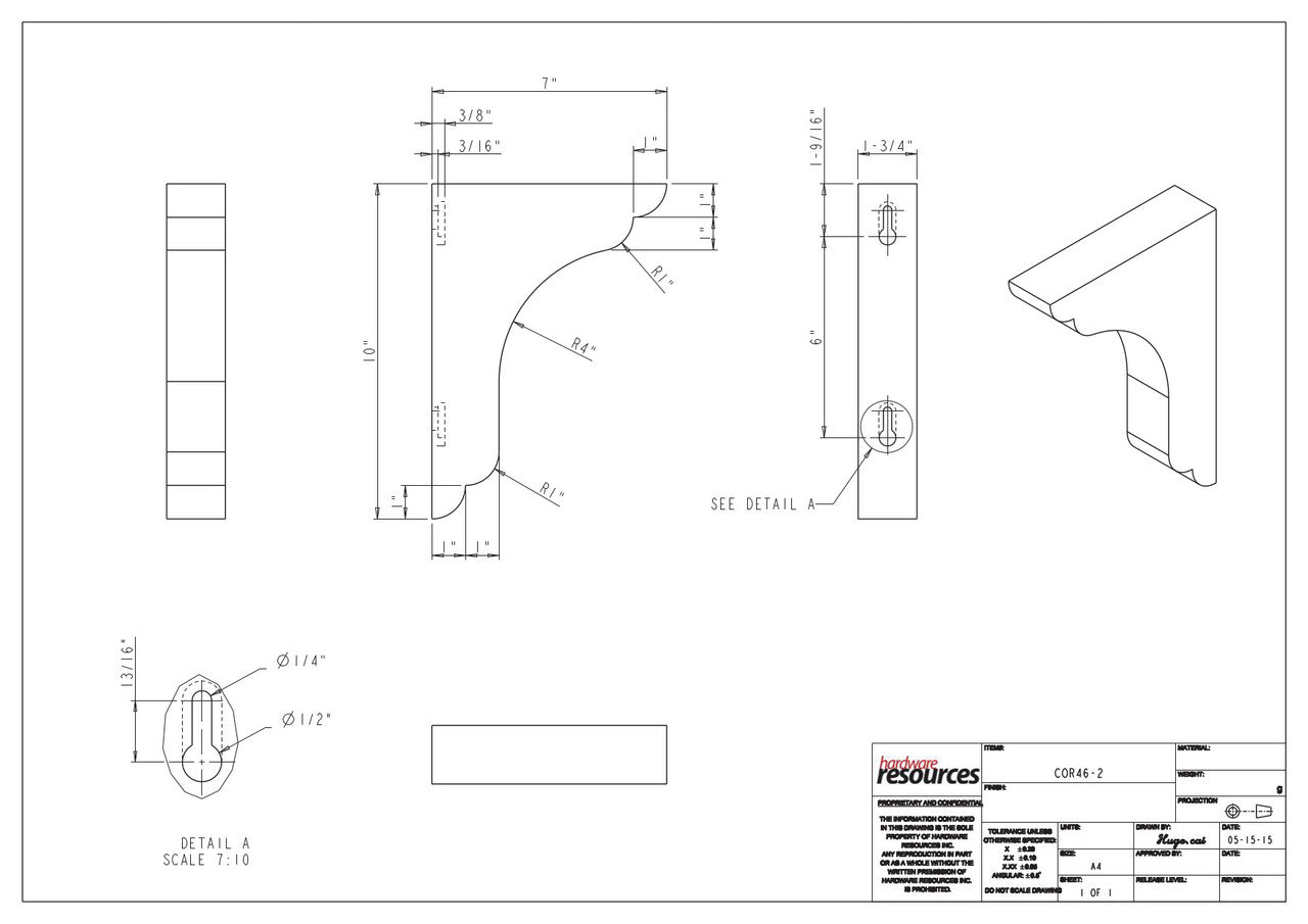 Specification Drawing