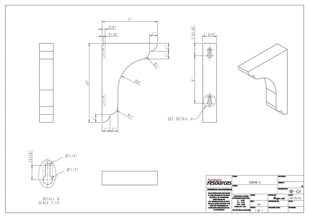 Specification Drawing