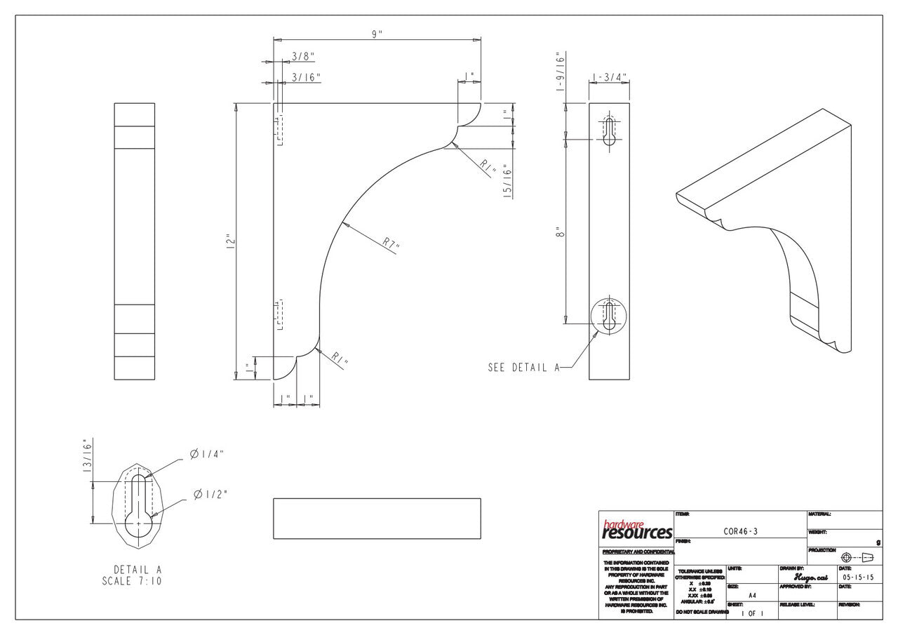 Specification Drawing