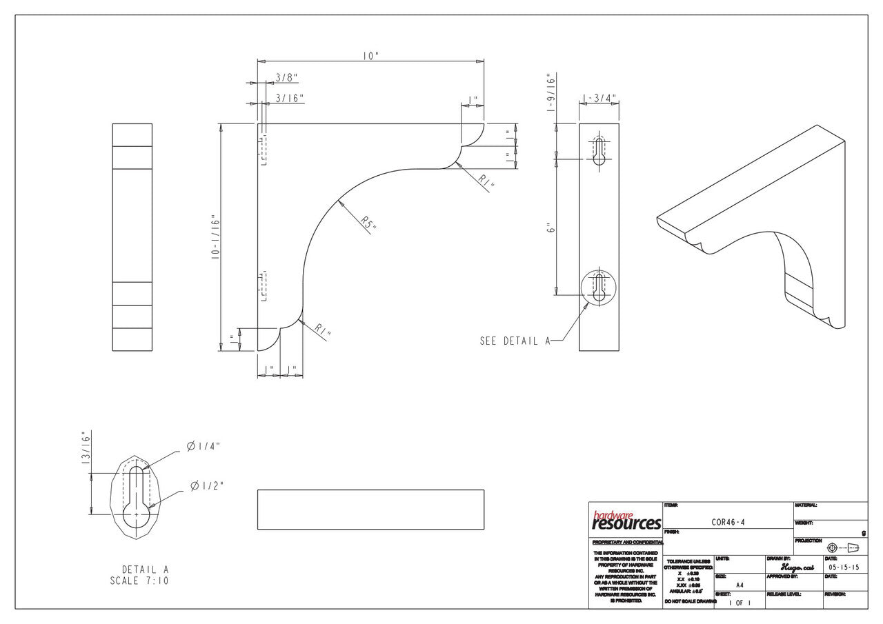 Specification Drawing