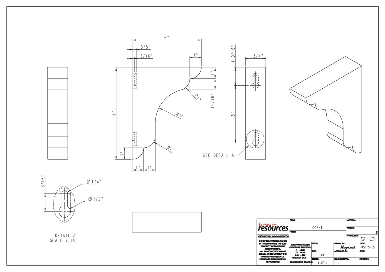 Specification Drawing